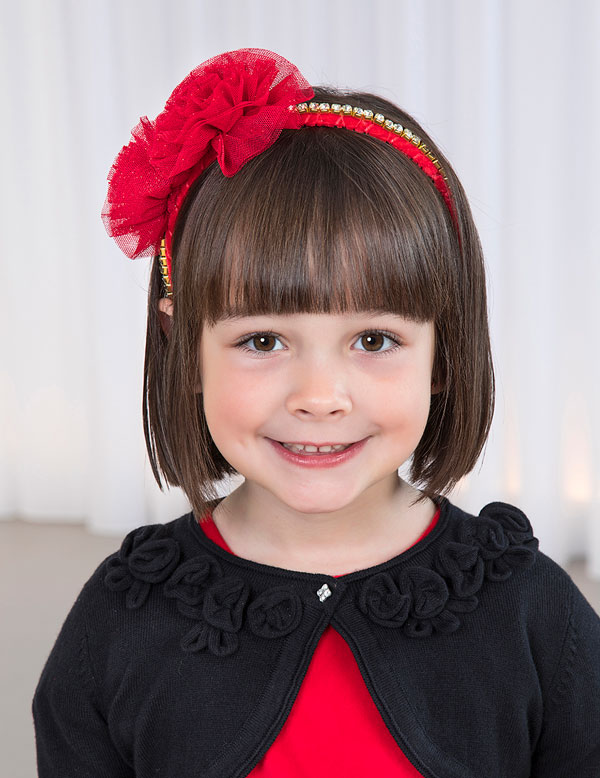 Tulle Flower Headband