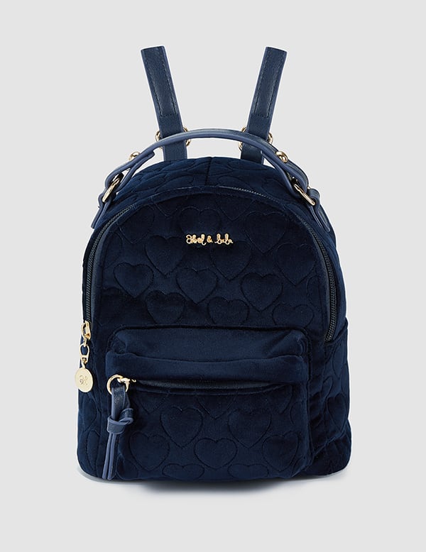velvet rucksack